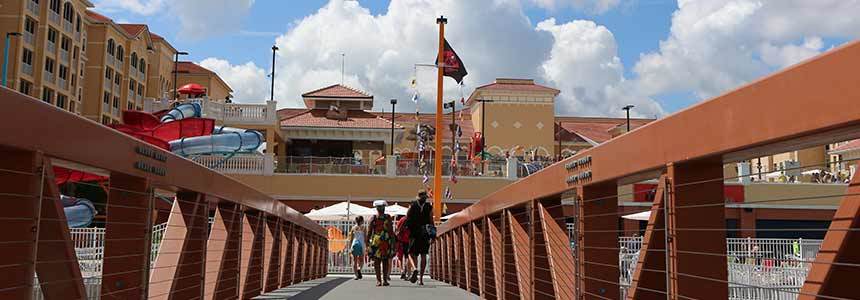 Westgate Town Center—Bridge to Shipwreck Island